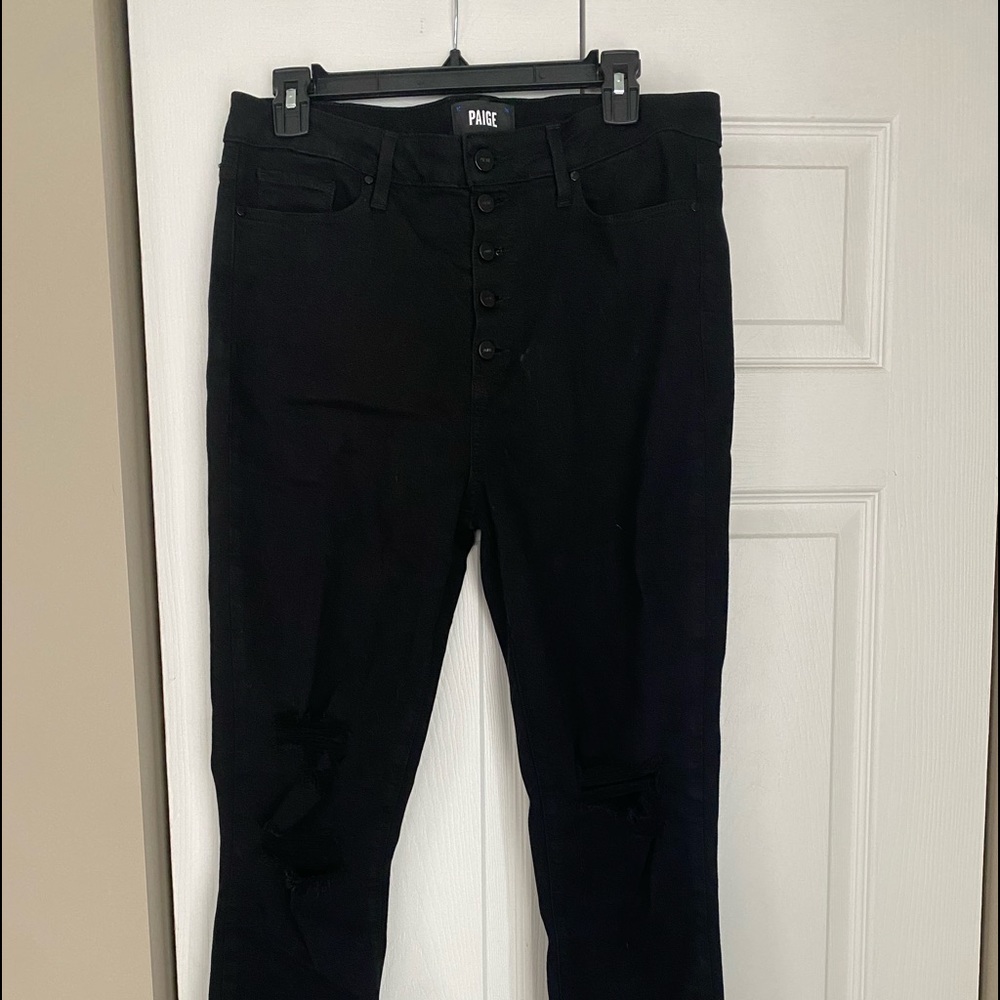 Black Paige black jeans size 31